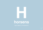 plakat: byplakat horsens med koordinater - heavenly blue-Byer-A1two3