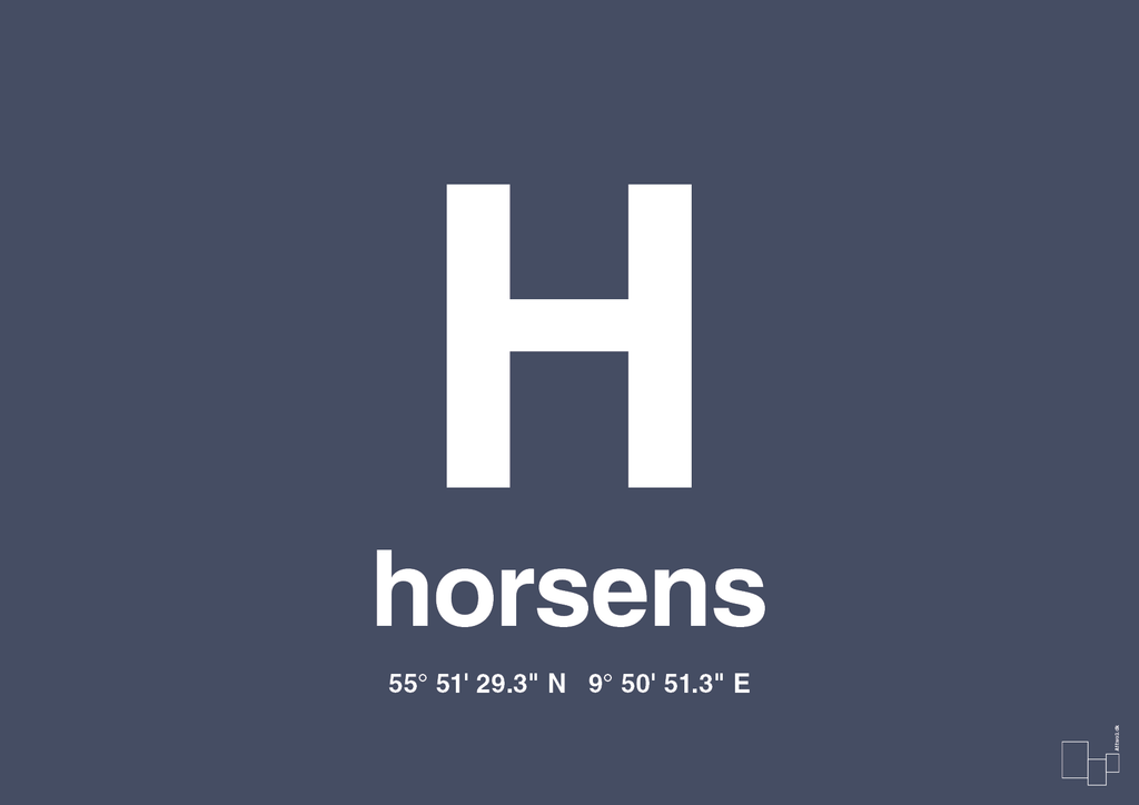 Byplakat horsens med koordinater - petrol-Byer-A1two3