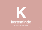 plakat: byplakat kerteminde med koordinater - bubble shell-Byer-A1two3