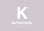 plakat: byplakat kerteminde med koordinater - dusty lilac-Byer-A1two3