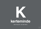 plakat: byplakat kerteminde med koordinater - graphic charcoal-Byer-A1two3