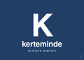 plakat: byplakat kerteminde med koordinater - lapis blue-Byer-A1two3