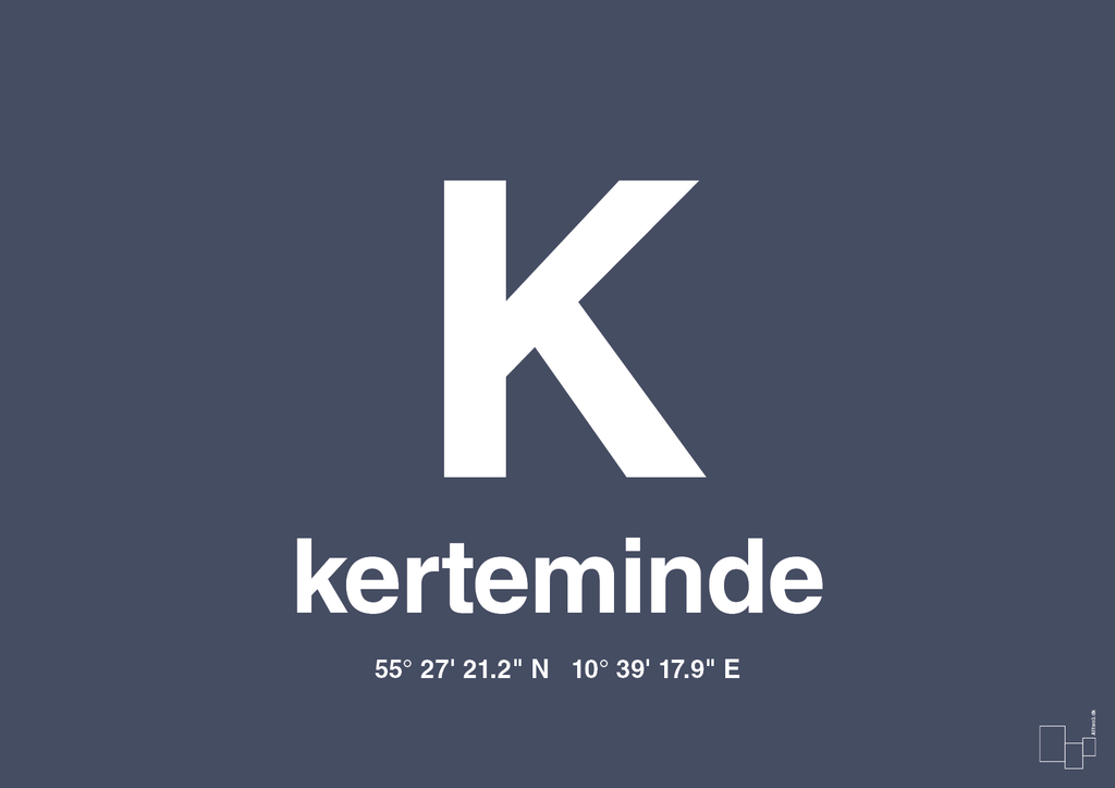 Byplakat kerteminde med koordinater - petrol-Byer-A1two3