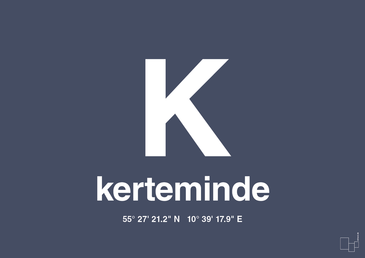Byplakat kerteminde med koordinater - petrol-Byer-A1two3