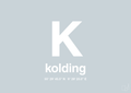 plakat: byplakat kolding med koordinater - light drizzle-Byer-A1two3