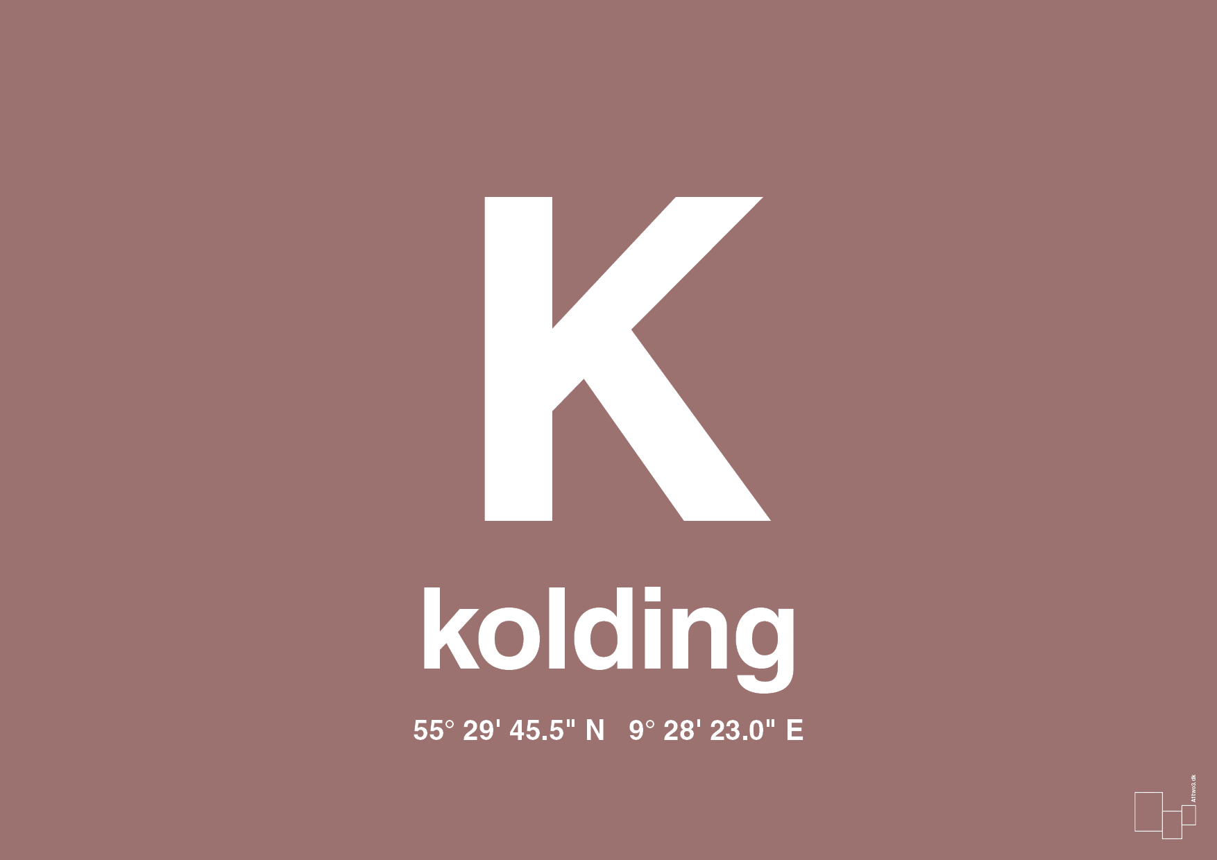 plakat: byplakat kolding med koordinater - plum-Byer-A1two3
