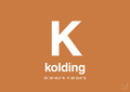 plakat: byplakat kolding med koordinater - rumba orange-Byer-A1two3