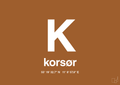 plakat: byplakat korsør med koordinater - cognac-Byer-A1two3