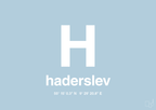 plakat: byplakat haderslev med koordinater - heavenly blue-Byer-A1two3