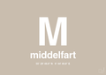 plakat: byplakat middelfart med koordinater - creamy mushroom-Byer-A1two3