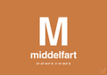 plakat: byplakat middelfart med koordinater - rumba orange-Byer-A1two3