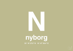 plakat: byplakat nyborg med koordinater - back to nature-Byer-A1two3
