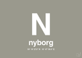 plakat: byplakat nyborg med koordinater - battleship gray-Byer-A1two3