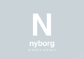 plakat: byplakat nyborg med koordinater - light drizzle-Byer-A1two3