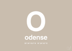 plakat: byplakat odense med koordinater - creamy mushroom-Byer-A1two3