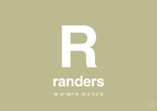plakat: byplakat randers med koordinater - back to nature-Byer-A1two3