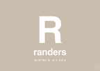 plakat: byplakat randers med koordinater - creamy mushroom-Byer-A1two3