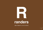 plakat: byplakat randers med koordinater - dark brown-Byer-A1two3