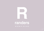 plakat: byplakat randers med koordinater - dusty lilac-Byer-A1two3