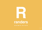 plakat: byplakat randers med koordinater - honeycomb-Byer-A1two3