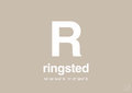 plakat: byplakat ringsted med koordinater - creamy mushroom-Byer-A1two3