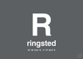 plakat: byplakat ringsted med koordinater - graphic charcoal-Byer-A1two3