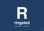 plakat: byplakat ringsted med koordinater - lapis blue-Byer-A1two3