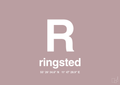 plakat: byplakat ringsted med koordinater - light rose-Byer-A1two3