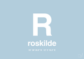 plakat: byplakat roskilde med koordinater - heavenly blue-Byer-A1two3