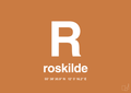 plakat: byplakat roskilde med koordinater - rumba orange-Byer-A1two3