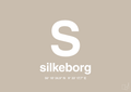 plakat: byplakat silkeborg med koordinater - creamy mushroom-Byer-A1two3