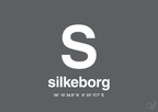 plakat: byplakat silkeborg med koordinater - graphic charcoal-Byer-A1two3