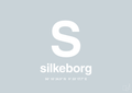 plakat: byplakat silkeborg med koordinater - light drizzle-Byer-A1two3