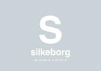 plakat: byplakat silkeborg med koordinater - light drizzle-Byer-A1two3