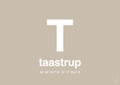 plakat: byplakat taastrup med koordinater - creamy mushroom-Byer-A1two3