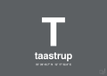 plakat: byplakat taastrup med koordinater - graphic charcoal-Byer-A1two3