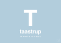 plakat: byplakat taastrup med koordinater - heavenly blue-Byer-A1two3