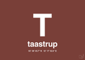 plakat: byplakat taastrup med koordinater - red pepper-Byer-A1two3