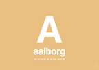 plakat: byplakat aalborg med koordinater - charismatic-Byer-A1two3