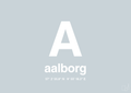 plakat: byplakat aalborg med koordinater - light drizzle-Byer-A1two3