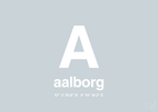 plakat: byplakat aalborg med koordinater - light drizzle-Byer-A1two3