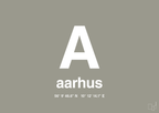 plakat: byplakat aarhus med koordinater - battleship gray-Byer-A1two3