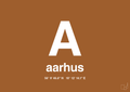 plakat: byplakat aarhus med koordinater - cognac-Byer-A1two3