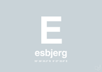 plakat: byplakat esbjerg med koordinater - light drizzle-Byer-A1two3