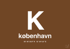 plakat: byplakat københavn med koordinater - dark brown-Byer-A1two3