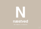 plakat: byplakat næstved med koordinater - creamy mushroom-Byer-A1two3