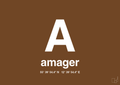 plakat: byplakat amager med koordinater - dark brown-Byer-A1two3