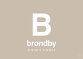 plakat: byplakat brøndby med koordinater - creamy mushroom-Byer-A1two3