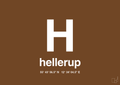 plakat: byplakat hellerup med koordinater - dark brown-Byer-A1two3
