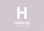 plakat: byplakat hellerup med koordinater - dusty lilac-Byer-A1two3